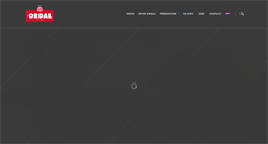 Desktop Screenshot of ordal.be